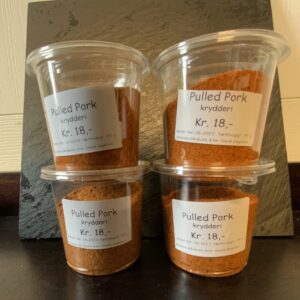 Pulled pork krydderi
