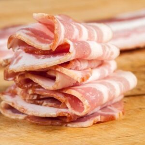 Engelsk bacon i skiver af dansk gris