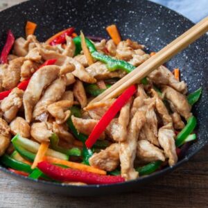 Lasse’s Work m. kylling og grøntsager – steg selv