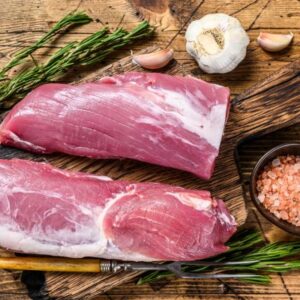 Letsaltet svinefilet af dansk gris - perfekt til som vildt